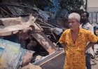 Bulldozer razes illegal shops at Dumdum station at midnight